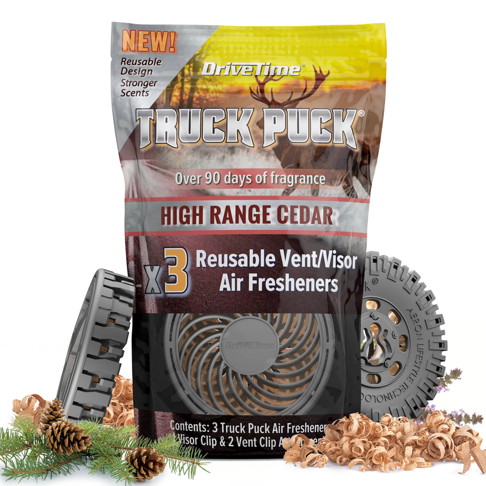 Truck Puck® Reusable Vent/Visor Air Fresheners